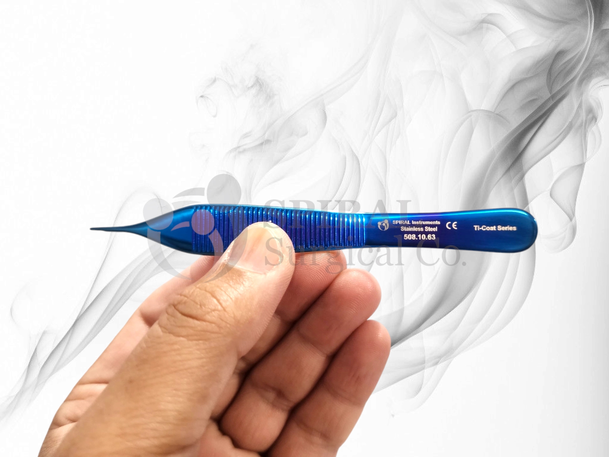 micro adson forceps, 0.8mm, 1x2, cross serrated, ti coat series, 12cm Micro Adson Forceps, 0.8mm, 1X2, Cross Serrated, Ti-Coat Series, 12cm