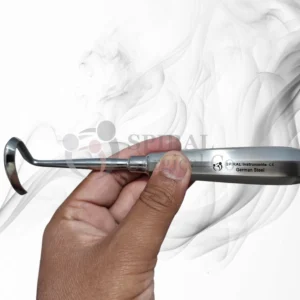 Rib Raspatory Fine, 17cm - Left Curved